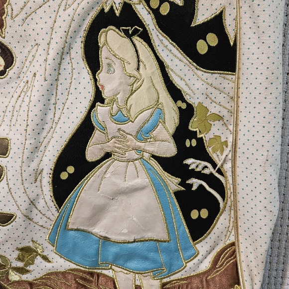 Alice in Wonderland Themed Tote Bag Canvas Disney - Picture 4 of 16